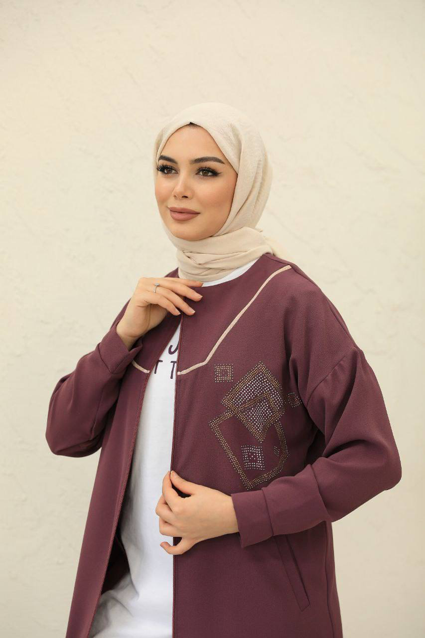 Casual Crepe Set 3-pieces / طقم كريب من ٣ قطع