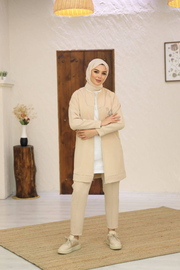 Casual Crepe Set 3-pieces / طقم كريب من ٣ قطع