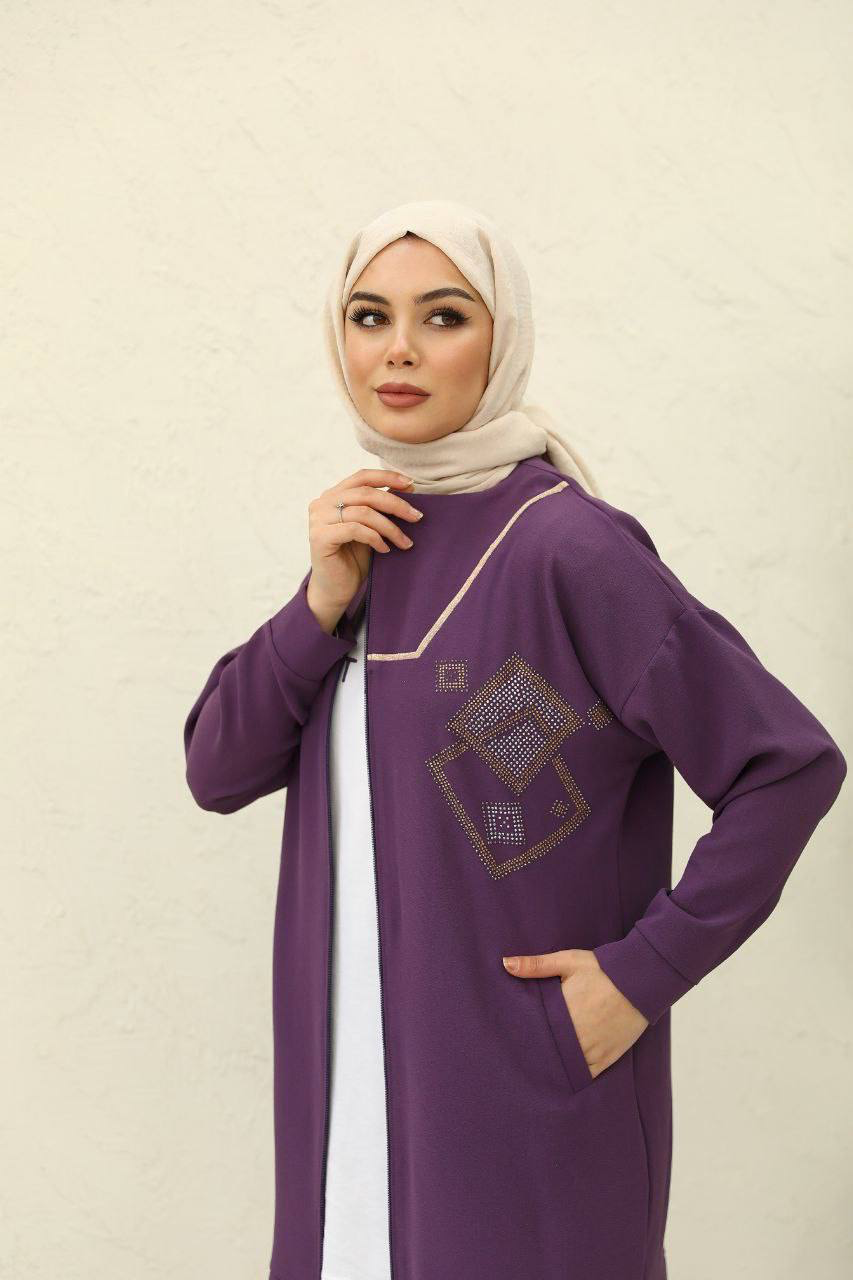 Casual Crepe Set 3-pieces / طقم كريب من ٣ قطع