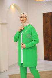 Casual Crepe Set 3-pieces / طقم كريب من ٣ قطع