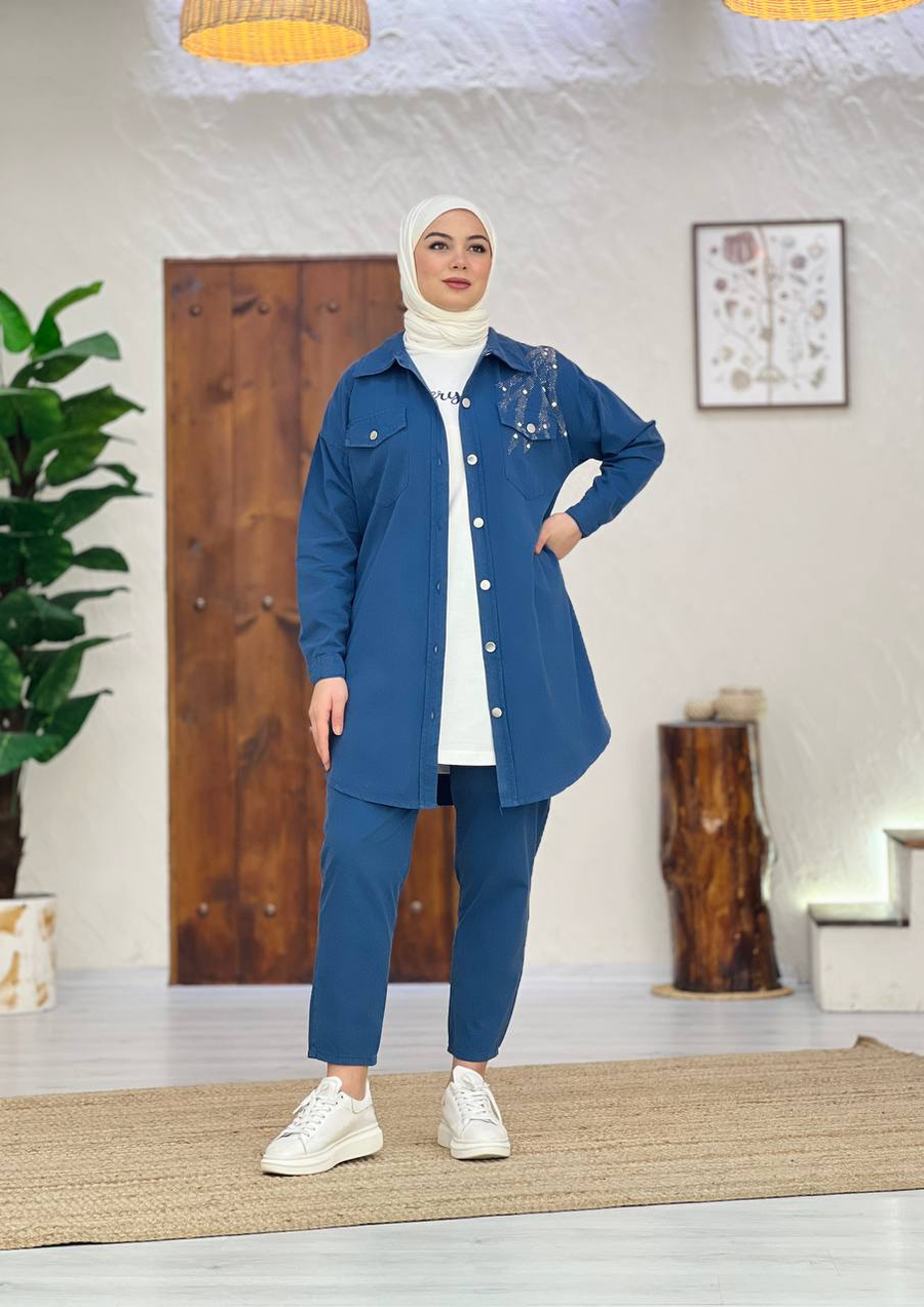 Casual Set 3-pieces / طقم عملي من ٣ قطع