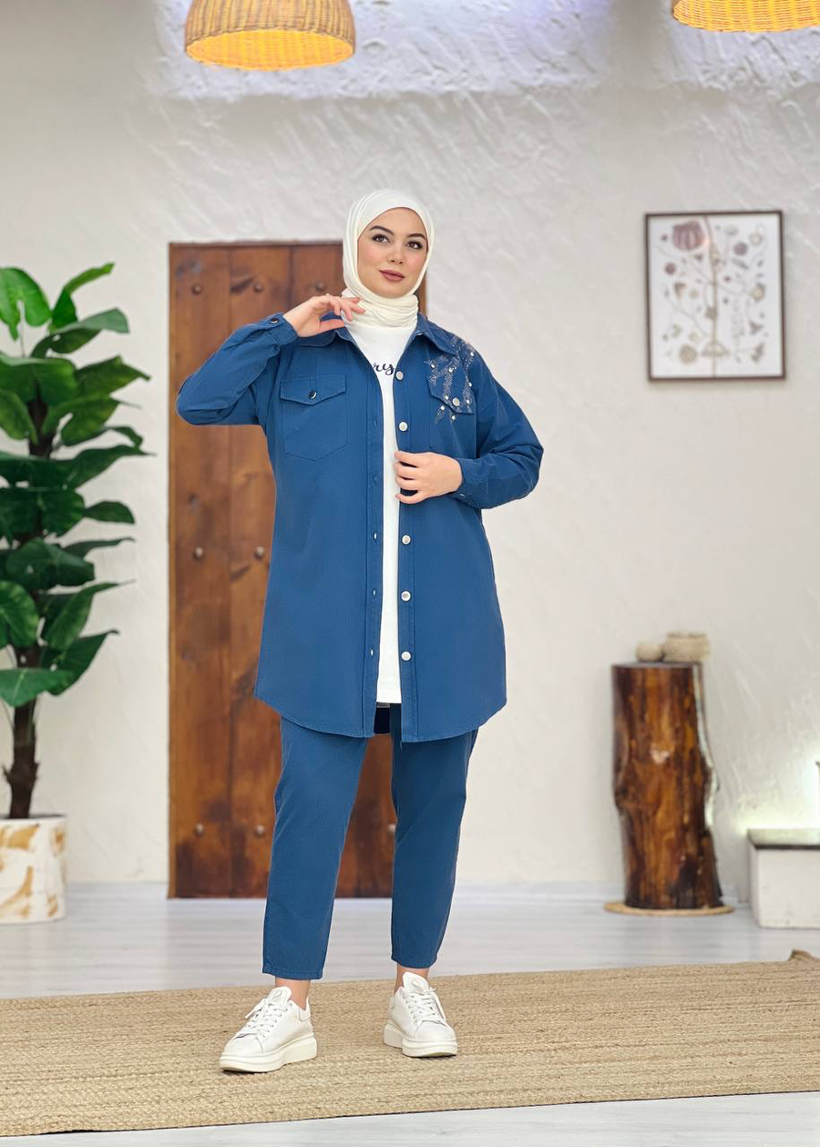 Casual Set 3-pieces / طقم عملي من ٣ قطع