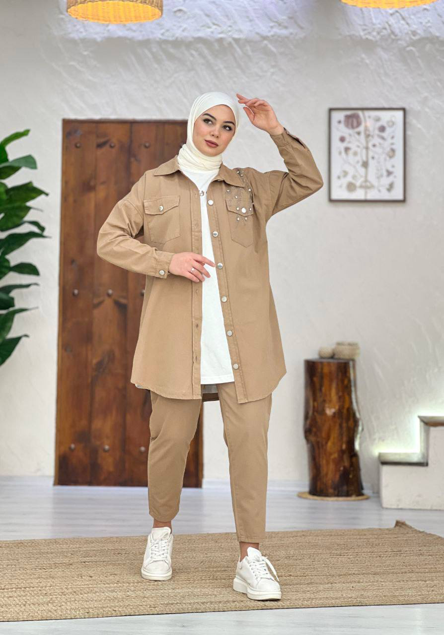 Casual Set 3-pieces / طقم عملي من ٣ قطع