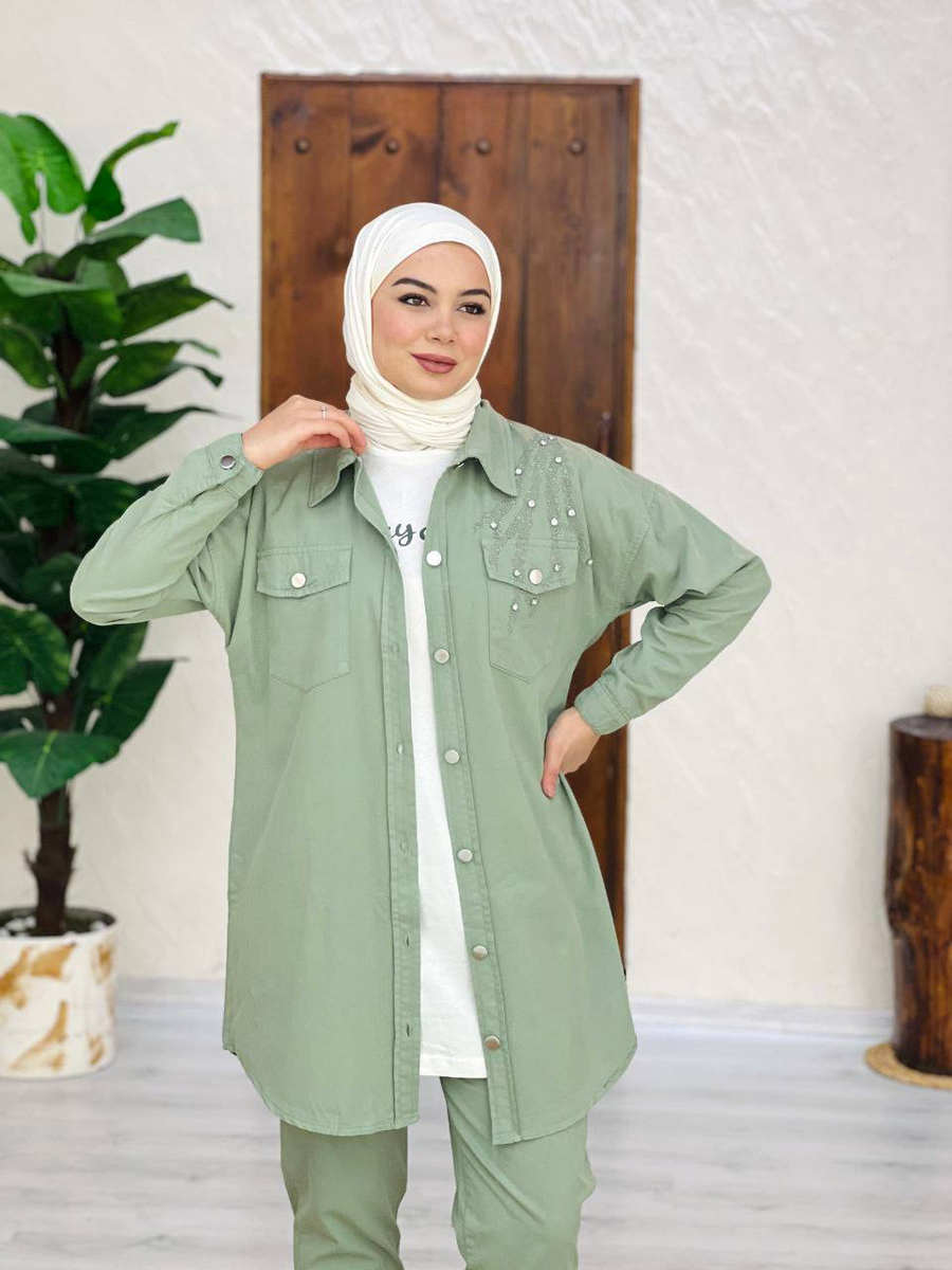Casual Set 3-pieces / طقم عملي من ٣ قطع