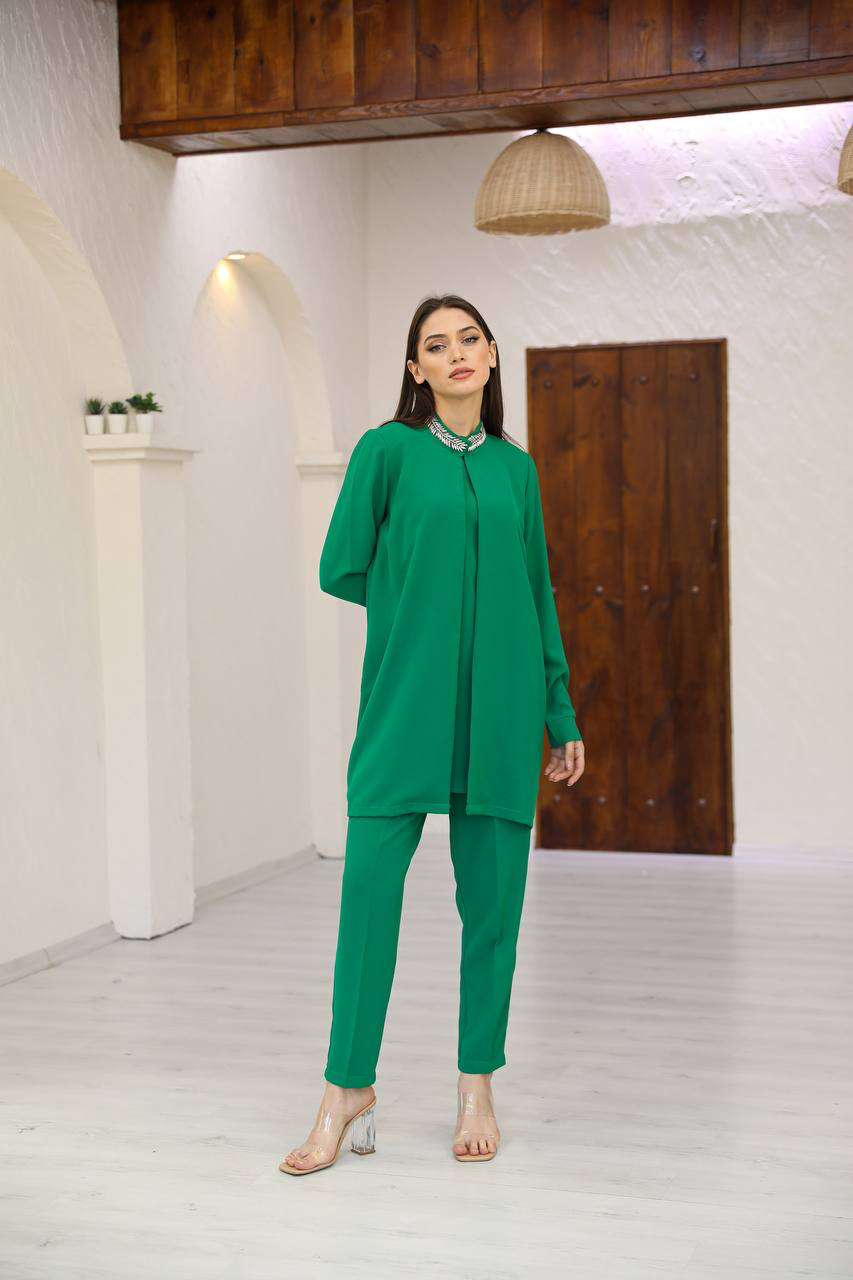 Elegant coord set 3-pieces/ طقم انيق من ٣ قطع
