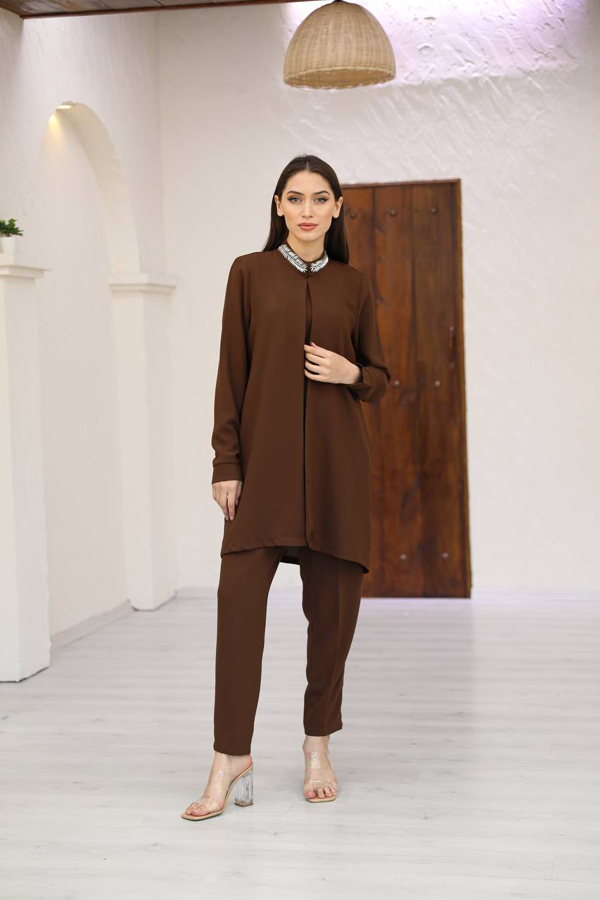 Elegant coord set 3-pieces/ طقم انيق من ٣ قطع