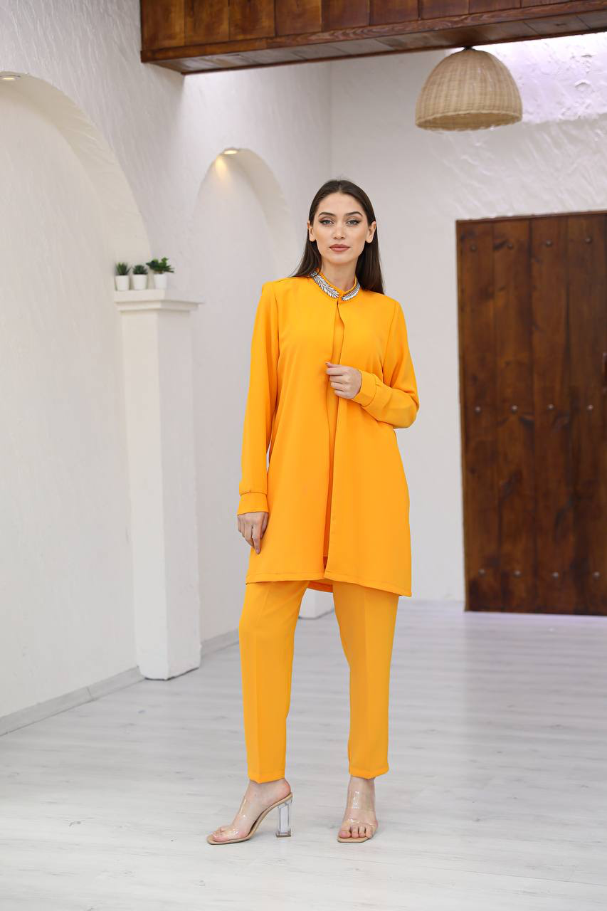 Elegant coord set 3-pieces/ طقم انيق من ٣ قطع