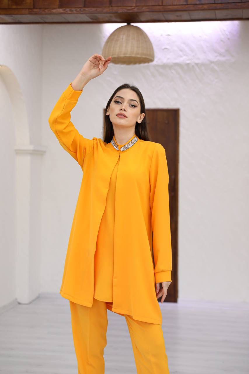 Elegant coord set 3-pieces/ طقم انيق من ٣ قطع