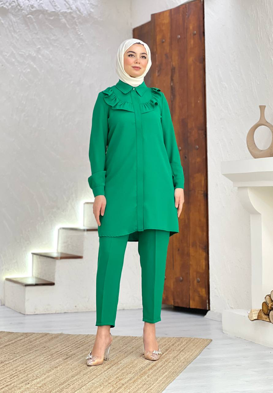 Elegant coord set 2-pieces/ طقم انيق من قطعتين