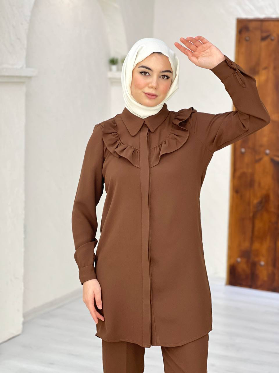 Elegant coord set 2-pieces/ طقم انيق من قطعتين