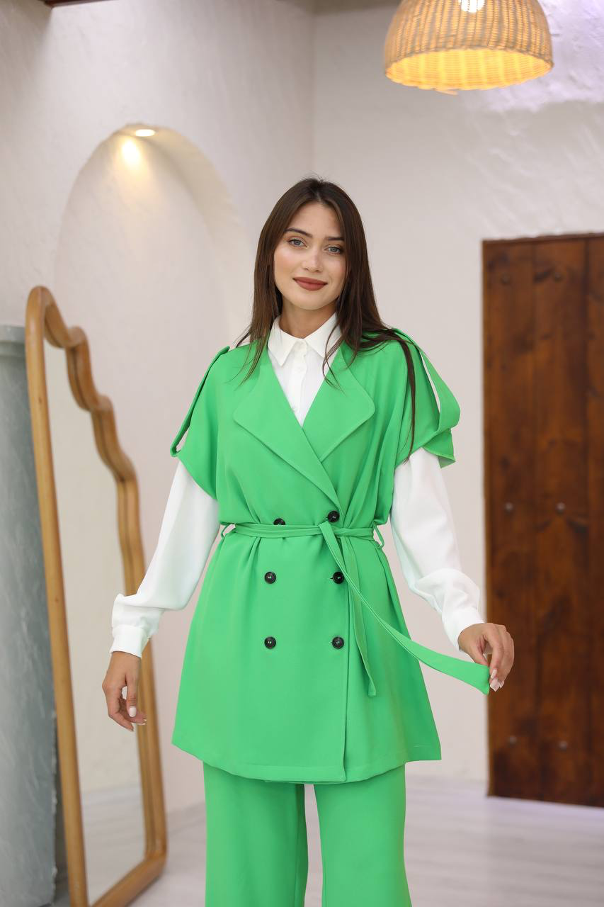 Elegant Crepe Set 3-pieces / طقم كريب من ٣ قطع