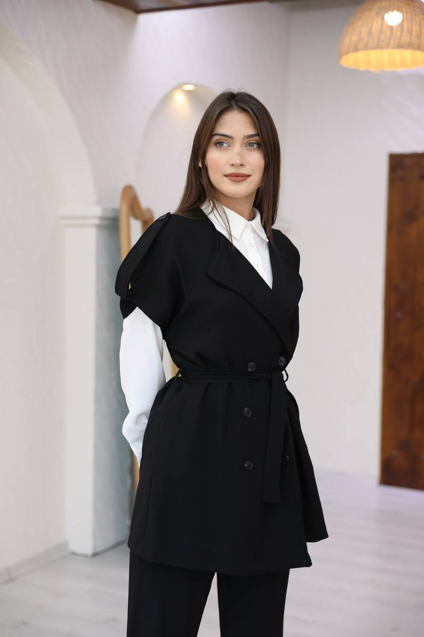 Elegant Crepe Set 3-pieces / طقم كريب من ٣ قطع