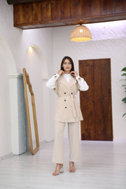 Elegant Crepe Set 3-pieces / طقم كريب من ٣ قطع