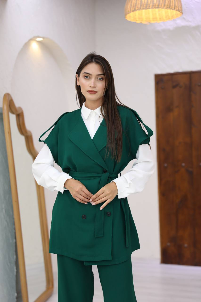 Elegant Crepe Set 3-pieces / طقم كريب من ٣ قطع