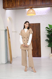 Elegant Crepe Set 3-pieces / طقم كريب من ٣ قطع
