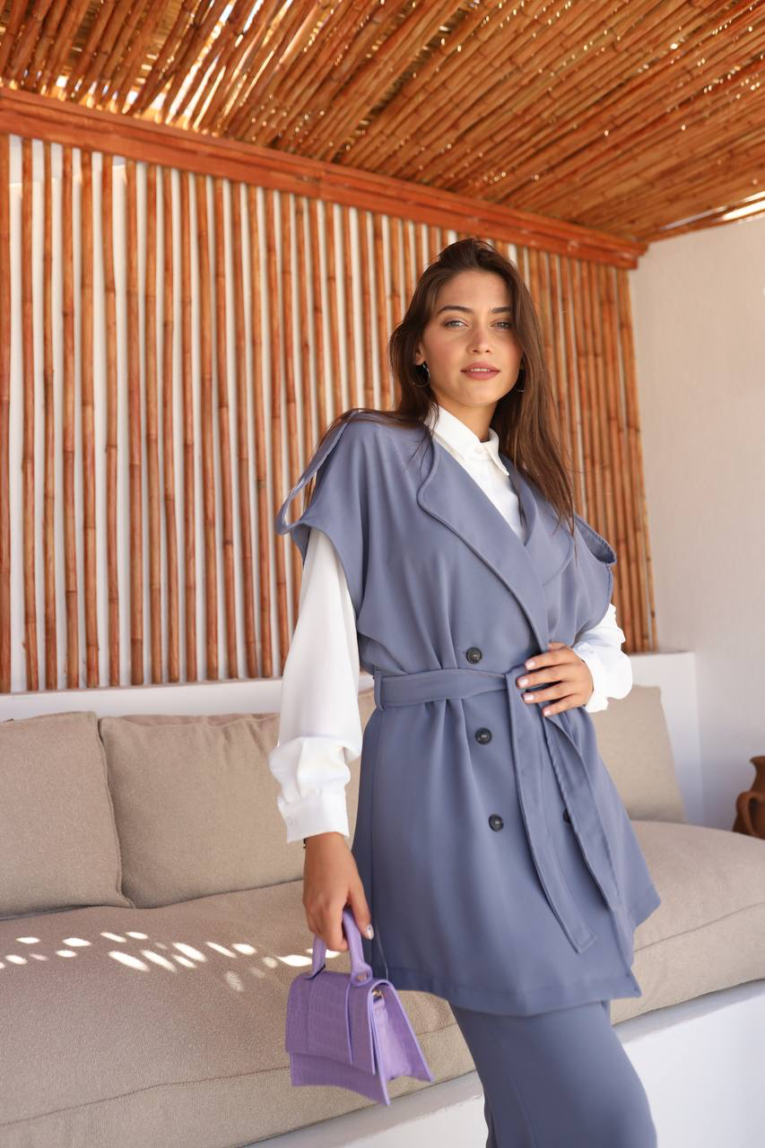 Elegant Crepe Set 3-pieces / طقم كريب من ٣ قطع