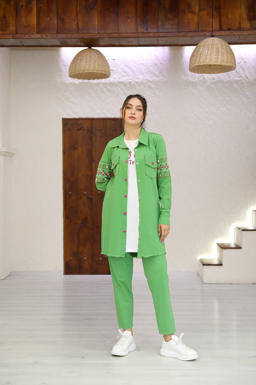 Casual Set 3- pieces/ طقم عملي من ٣ قطع