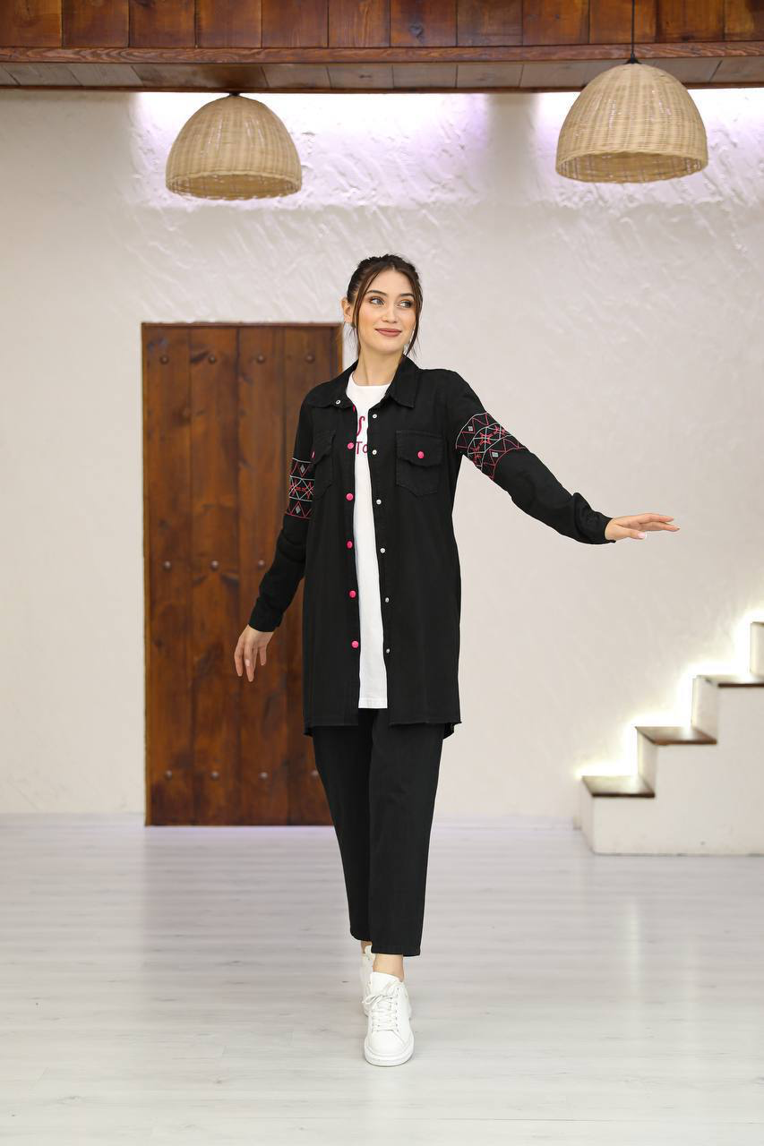 Casual Set 3- pieces/ طقم عملي من ٣ قطع