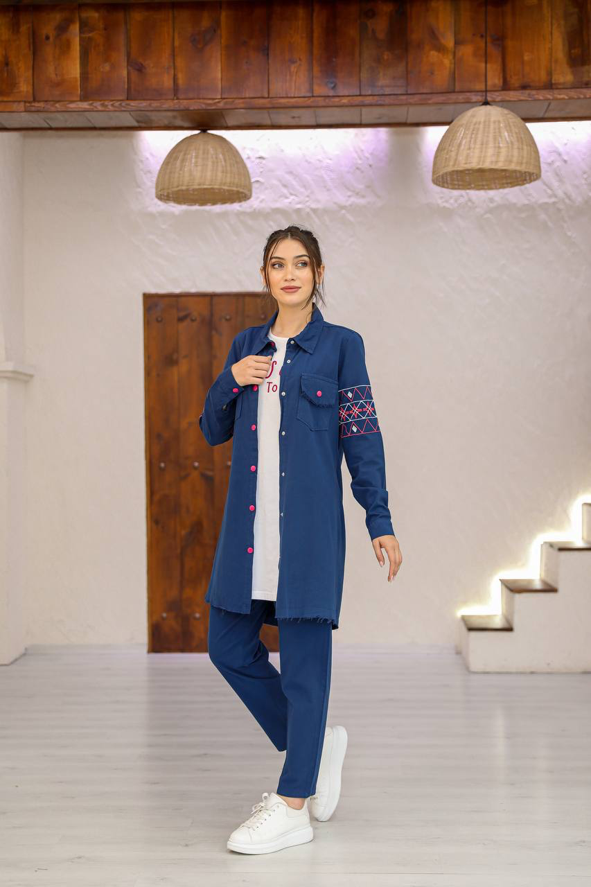 Casual Set 3- pieces/ طقم عملي من ٣ قطع