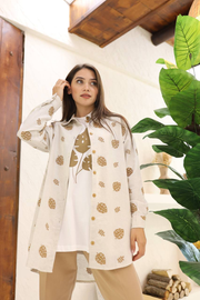 Stylish coord set 3-pieces / طقم من ٣ قطع