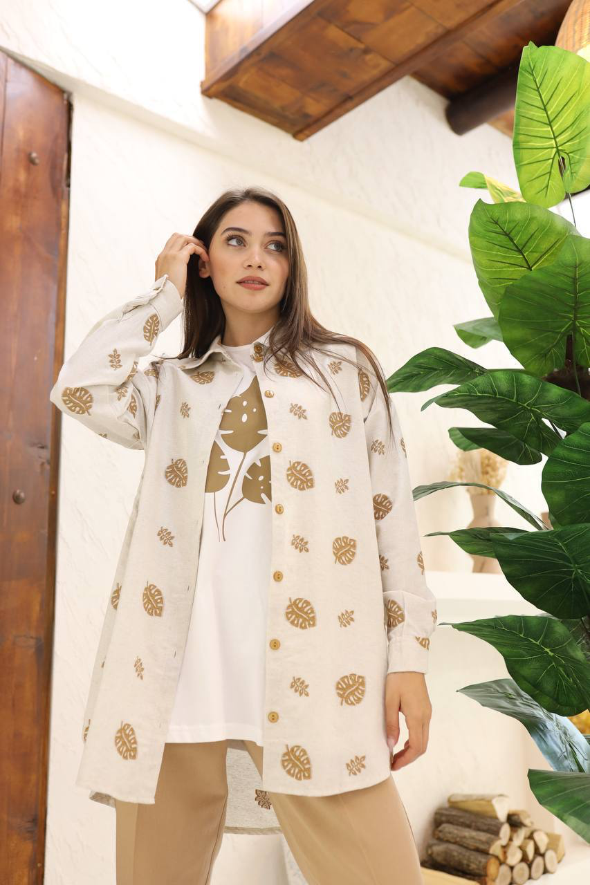 Stylish coord set 3-pieces / طقم من ٣ قطع