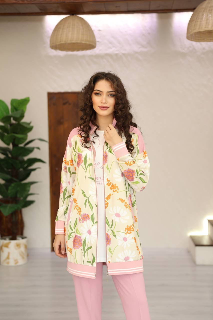 Casual Aerobin 3-Pieces -Outfit in mauve