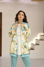 Casual Aerobin 3-Pieces -Outfit in mauve