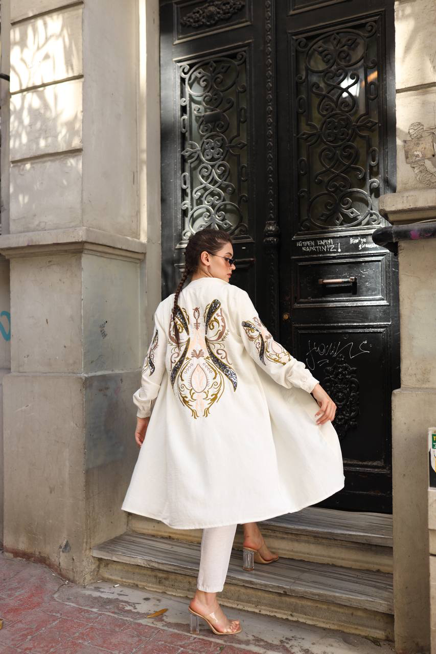 Stylish coord set 3-pieces / طقم انيق من ٣ قطع