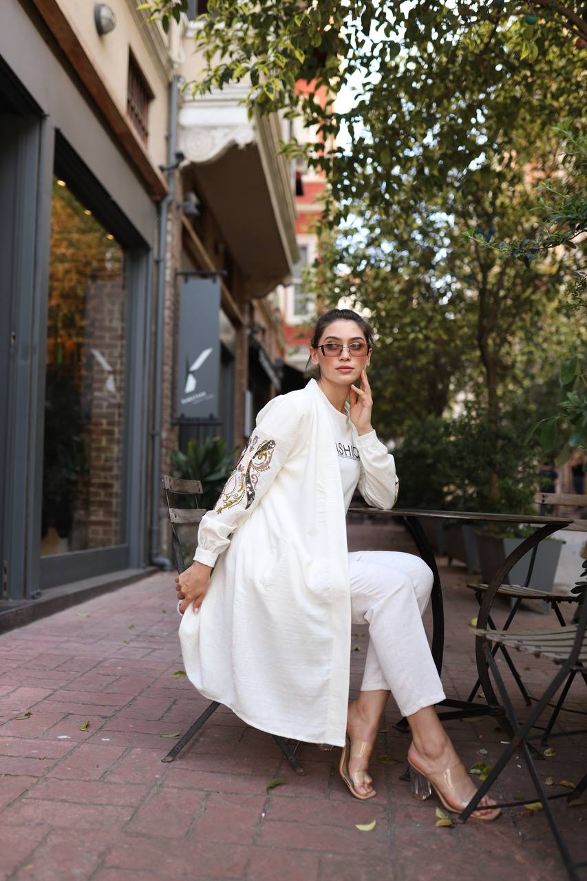 Stylish coord set 3-pieces / طقم انيق من ٣ قطع