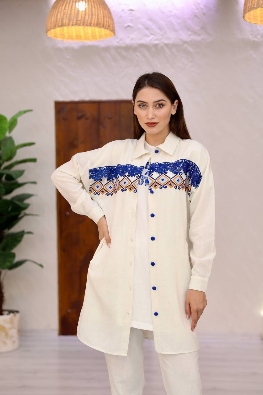 Stylish coord set 3-pieces / طقم من ٣ قطع