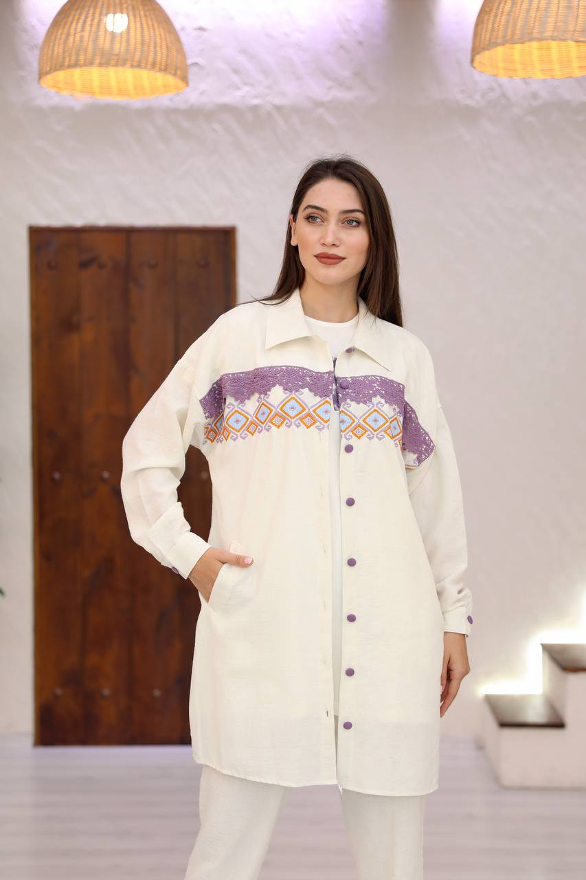 Stylish coord set 3-pieces / طقم من ٣ قطع