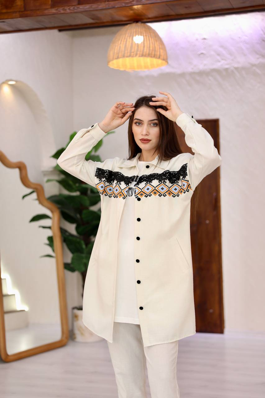 Stylish coord set 3-pieces / طقم من ٣ قطع