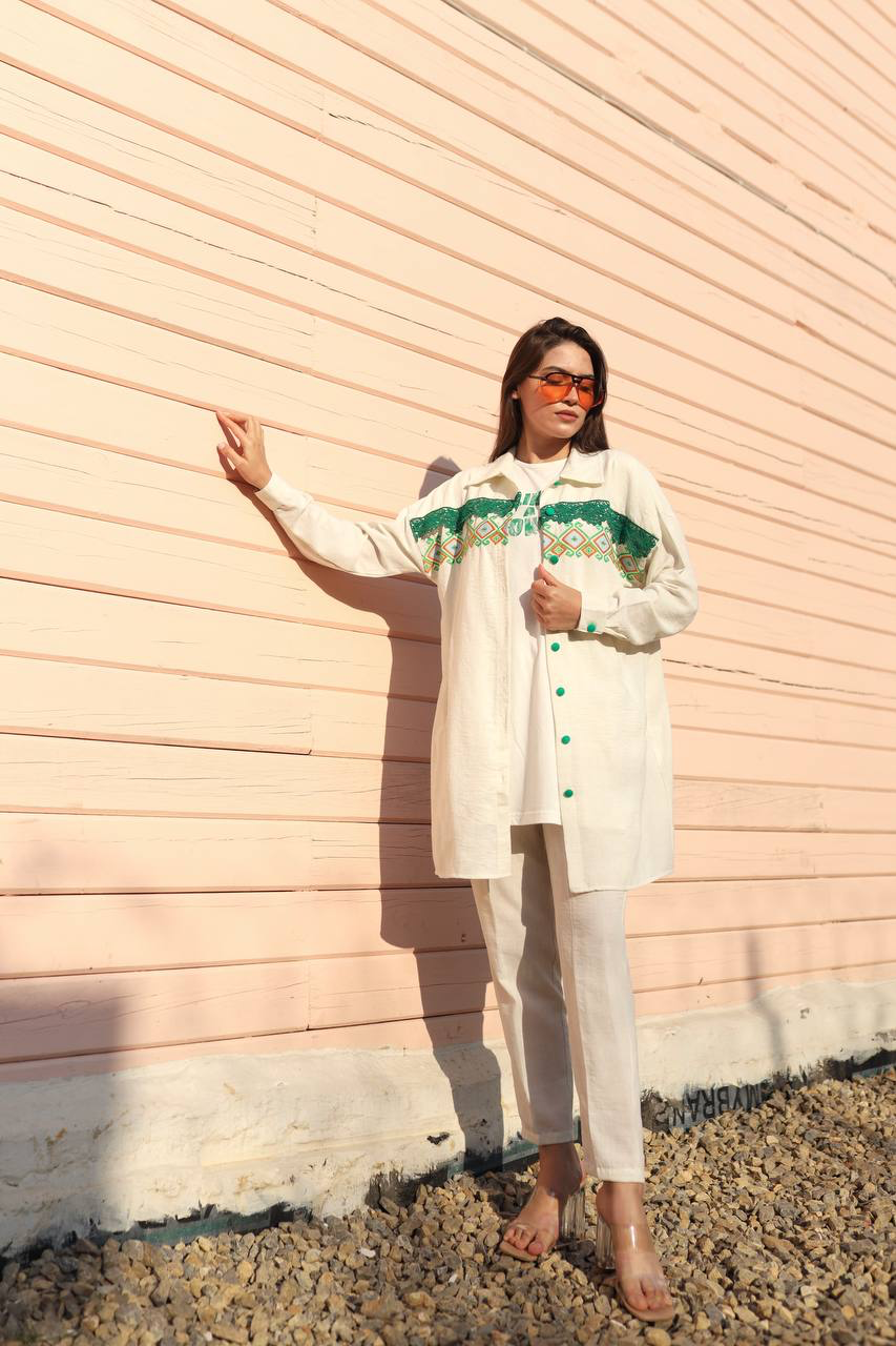 Stylish coord set 3-pieces / طقم من ٣ قطع