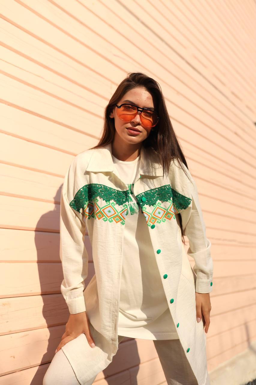 Stylish coord set 3-pieces / طقم من ٣ قطع