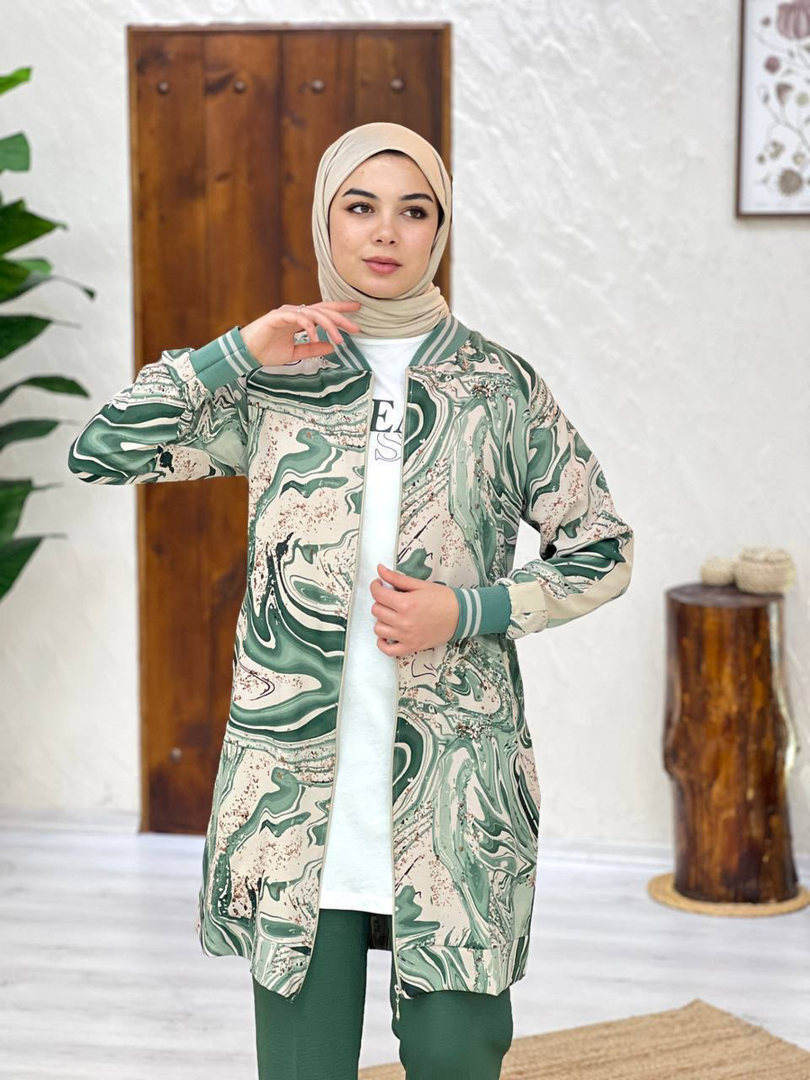 Casual Aerobin 3-Pieces -Outfit in Light Green