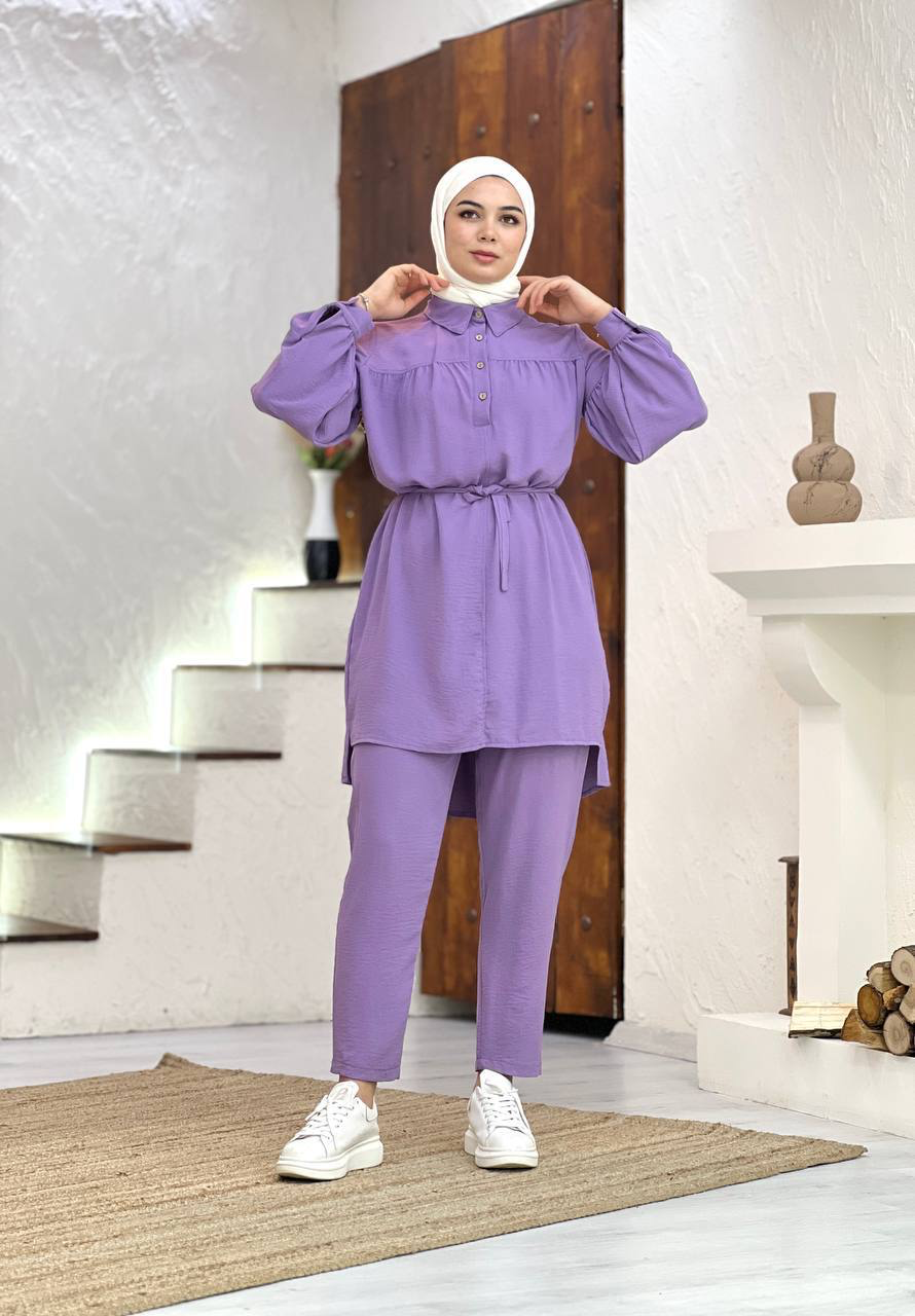 Casual set 2- pieces/ طقم عملي من قطعتين