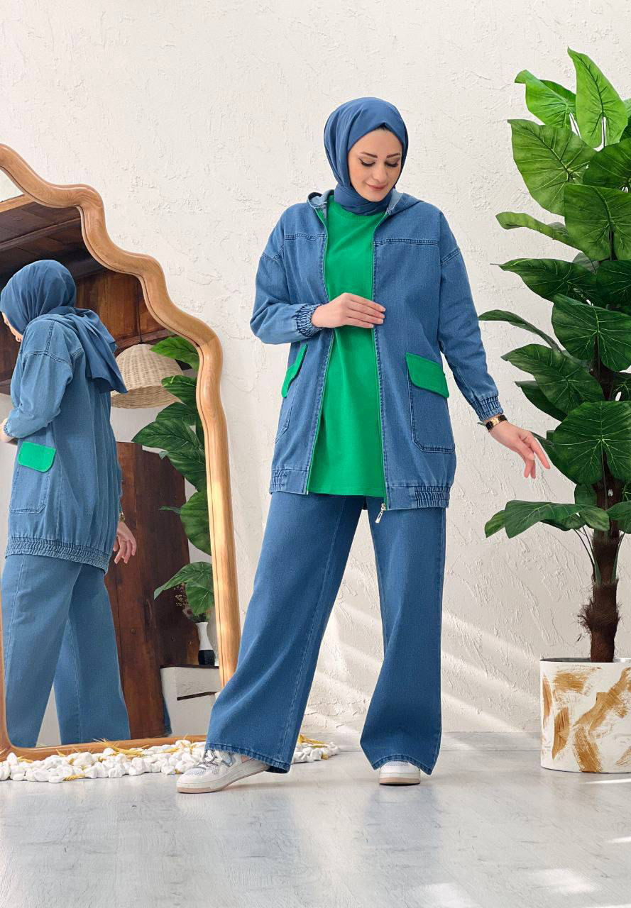 Casual set 3- pieces / طقم عملي من ٣ قطع