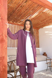 Casual Crepe Set 3-pieces / طقم كريب من ٣ قطع