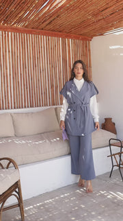 Elegant Crepe Set 3-pieces / طقم كريب من ٣ قطع