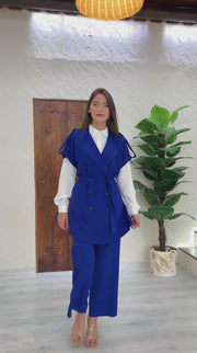 Elegant Crepe Set 3-pieces / طقم كريب من ٣ قطع