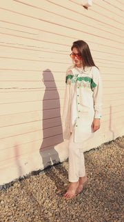 Stylish coord set 3-pieces / طقم من ٣ قطع